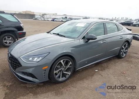2021 Hyundai Sonata Sel Plus из США, поврежденный, VIN 5NPEJ4J26MH077894